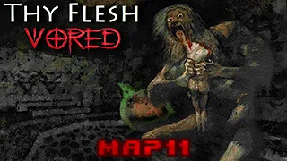 DooM 2 - Thy Flesh Vored · Map 11 · (Ultra Violence 100% MAX) · (Pistol Start Enforced) [4K·60ᶠᵖˢ]