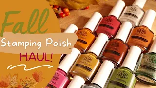 BORN PRETTY STAMPING POLISH HAUL | Autumn Nail Art Haul