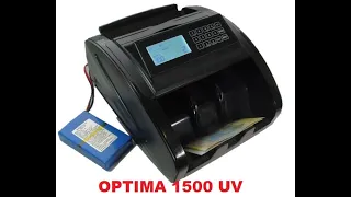 Видео обзор счетчик банкнот Optima 1500 UV