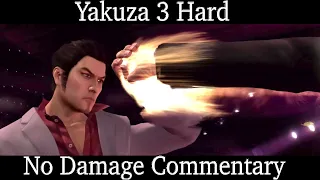 Yakuza 3 Hard No Damage All Bosses (Commentary)