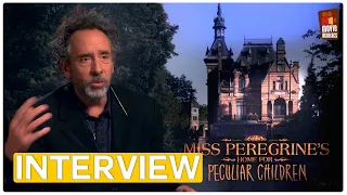 Tim Burton - Miss Peregrine's Home for Peculiar Children | exclusive Interview (2016)