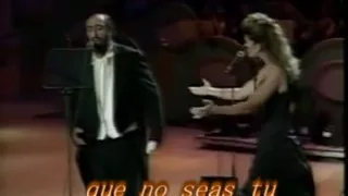 Celine Dion & Pavarotti - I Hate You Then I Love You (traducida)