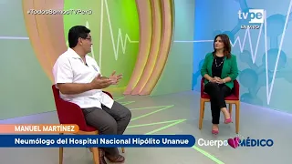 Neumólogo del HNHU habla sobre la Tuberculosis en programa "Junta Médica" de TV Perú