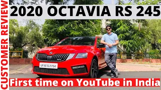 0-100 in 6.6 Second ।। पहला Customer Review of Octavia RS 245।। POW