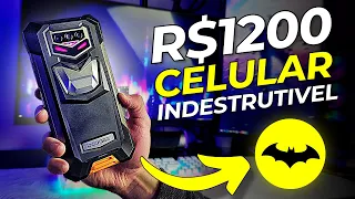 CELULAR INDESTRUTIVEL do BATMAN com 12.000mAh de R$1200 - DOODGEE S89 PRO