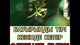 Бауырың ды тірі кезінде кешір