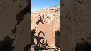 Brendan Fairclough Sending the 60th Canyon Gap | Red Bull Rampage 2023 #bike #viral #redbullrampage