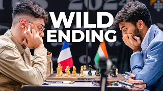 The Wild Alireza vs. Gukesh Endgame | Candidates Game Review | Round 7