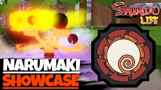 Narumaki Full Showcase en Español | Shindo Life