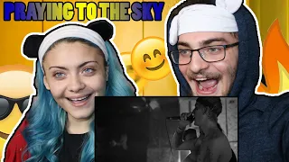 Me and my sister watch LIL PEEP - PRAYING TO THE SKY (LIVE) for the first time (Reaction)