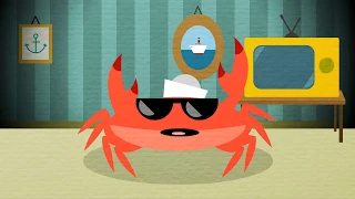 Number Rhymes 🐬 Count to 100 Song 🦀Captain Crab