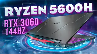 Игровой ноут на Ryzen 5600H и RTX 3060 - Acer Nitro 5 (2021)