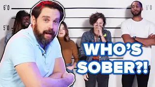 Private Investigator Guesses Who's Sober Out Of A Lineup