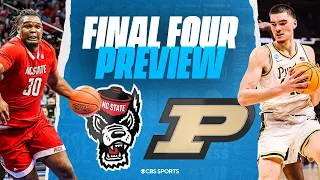 FINAL FOUR PREVIEW: DJ Burns, NC State to duel with Zach Edey, Purdue | CBS Sports