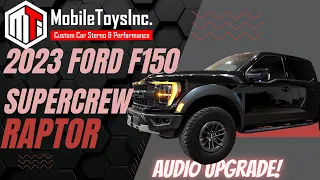 2023 Ford F150 Supercrew Raptor Sound Quality Audio Upgrade by MTI Acoustics and Mobile Toys Inc.