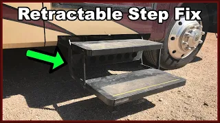 Kwikee Step Repair on a Class A Fleetwood Bounder