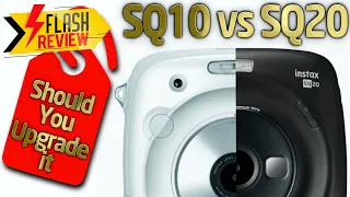 Fujifilm instax square SQ10 vs SQ20 comparison - Should you upgrade it?