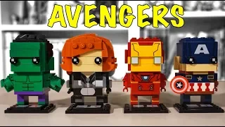 LEGO МСТИТЕЛИ - Фигурки Brick Headz! | Marvel 2018