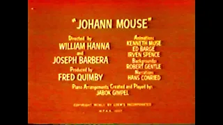 Tom and Jerry - Johann Mouse (1953) (1965 CBS TV print with remastered soundtrack)