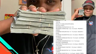 CASHING OUT A $72,000 sports bet ticket at the Casino!|My boyfriend hit a $100 10 TEAMER!!