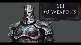 Dark Souls III - Champion Gundyr VS SL1 +0 Weapons