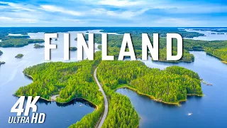 Finland 4K Nature Relaxation Film - Meditation Relaxing Music - Amazing Nature 4K Video UHD