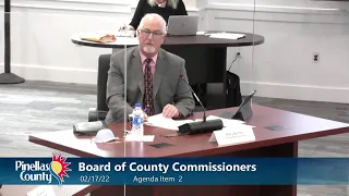 Board of County Commissioners Work Session/Agenda Briefing 2-17-22