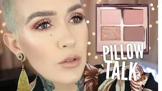 Charlotte Tilbury Pillow Talk Eyeshadow Palette Tutorial & Review