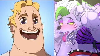 Mr Incredible becoming Canny (Roxy Wolf FULL) | FNAF Animation