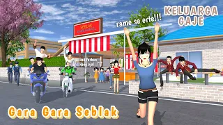 KELUARGA GAJE [GARA GARA SEBLAK] || DRAMA SAKURA SCHOOL SIMULATOR