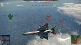 War Thunder RB: Mig-21MF /R-60 air to air missile for the first time