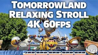 Disneyland Tomorrowland - Relaxing Stroll & Tour 2019 - 4K 60fps