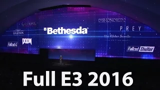 Bethesda E3 Showcase  Press Conferences