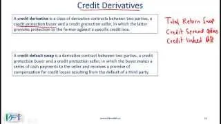 2014 CFA Level 1: Derivative Markets and Instruments Lecture 2/3