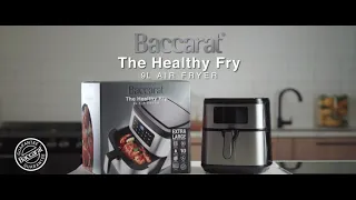 THE HEALTHY FRY 9L Air Fryer (Sliver) by Baccarat®
