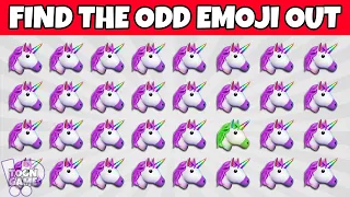 HOW GOOD ARE YOUR EYES? #18 | Find the Odd Emoji Out | Test your vision