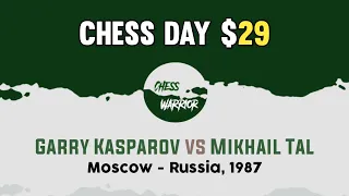 Garry Kasparov vs Mikhail Tal | Moscow - Russia, 1987