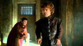 Tyrion's farewell with Podrick. (GoT S4E3)