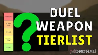 Duel Weapon TIERLIST / Part 1: Two-Handers [Patch 20]