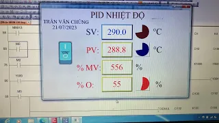 PID nhiệt độ PLC Mitsubishi FX3U