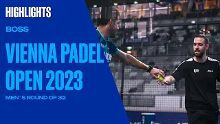 Highlights 🚹 Round of 32 (1) Boss Vienna Padel Open 2023