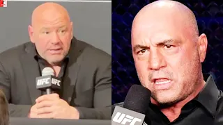 DANA WHITE CLARIFIES WHY JOE ROGAN WASN'T COMMENTATING AT UFC 271