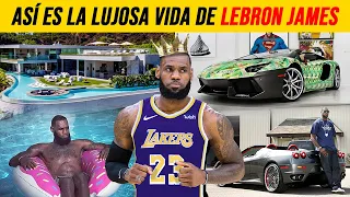 Así es la LUJOSA vida de LEBRON JAMES 2023 - The BRO!