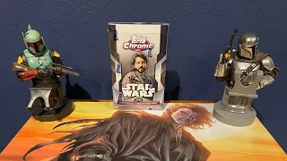 2023 Star Wars Chrome unboxing (Grogu printing plate 1/1)