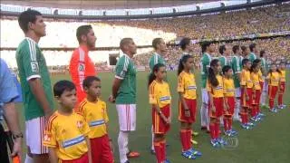 Brasil x México pela Copa das Confederações em Fortaleza Parte 1