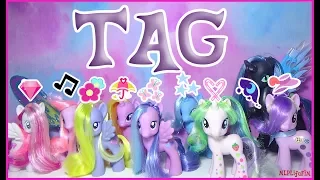 ПОНИ-TAG "ЭКВЕСТРИЯ НА ПОЛОЧКЕ" [MLPLifeFIM]