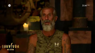 Ο Τάκης αποχωρεί από το Survivor All Star | Survivor All Star | 01/06/2023