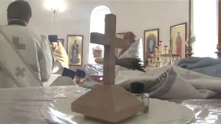Освящение храма в селе Борисовка