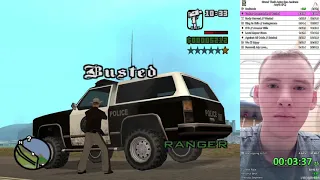 GTA SA | Speedrun badlands% x2 + pricoly