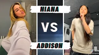 Addison Rae Vs Niana Guerrero TIKTOK Dance Battle